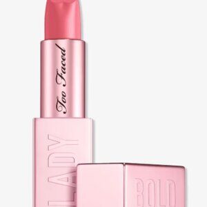 Too Faced Lady Bold Cream Lipstick Dear Diary NIB Full Size